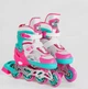 Роликовые коньки 404-L Best Roller колеса PU светящиеся. Multicolor (размер 38-42) (116287) - изображение 1