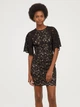 Сукня H&M 36 Чорний 0659204_черн.цветоч.сетка_01 - зображення 1