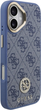 Панель Guess 4G Strass Logo MagSafe для iPhone 17 Blue (3666339529420) - зображення 4