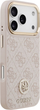 Панель Guess 4G Strass Logo MagSafe для iPhone 17 Pro Pink (3666339529604) - зображення 4