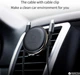 Автотримач для телефона Baseus Magnetic Air Vent Car Mount Holder Gold (SUGX-A0V)/162421) - зображення 6