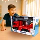 Игрушечная машинка Techno Drive Super Big Truck Пожарная машина Scania со световыми, звуковыми и водными эффектами (5005KS) - изображение 14
