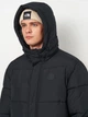 Куртка зимняя длинная мужская Converse Long Puffer CVM5J032-BLK L Черная (0198820076050) - изображение 4