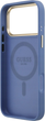Панель Guess 4G Strass Logo MagSafe для iPhone 17 Pro Max Blue (3666339529451) - зображення 7