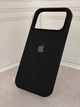 Чехол Premium Silicone Case Full для iPhone 17 Pro Black - изображение 2