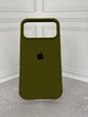 Чохол Premium Silicone Case Full для iPhone 17 Pro Army Green - зображення 1