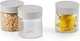 Zestaw słoików Buydeem Nordic Grey szklanych 3 x 200 ml (6950386605259) - obraz 2