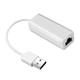 Сетевой адаптер переходник USB - Ethernet RJ45 LAN (100 мбит/с) White (48590) - изображение 2
