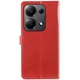 Чехол-книжка GETMAN Gallant (PU) кожаный для Xiaomi Redmi Note 13 4G Красный - изображение 2