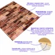 3D панель самоклеюча Sticker Wall SW-00001771 700х770х3 мм цегла коричнева - изображение 2