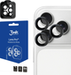Захисне скло 3MK Lens Protection Pro do Apple iPhone 17 Pro/17 Pro Max Black (5903108664226) - зображення 1