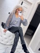 Fashions • Кофта женская Ариадна Fashions 46-50 серый (#456/а-ел) - изображение 5