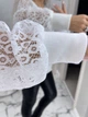 Fashions • Кофта жіноча Palmer Fashions 52-56 білий (#496-ел) - зображення 7