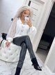 Fashions • Кофта жіноча Palmer Fashions 52-56 білий (#496-ел) - зображення 10