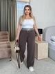 Fashions • Жіночі штани Alisa Fashions 50-52 шоколад (#2284-ку) - зображення 8