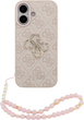 Панель Guess 4G Strap 4G Classic Logo для iPhone 17 Pink (3666339526276) - зображення 1