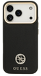 Панель Guess Grained Strass Logo MagSafe для iPhone 17 Black - зображення 2