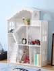 Regał na książki Kik Lulilo Calla dla dzieci półka domek na zabawki 2 w 1 XXL 116 cm (KX5547) (5903039727670) - obraz 3
