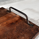 Taca do serwowania Vilde drewniana z uchwytami 40.5 x 5.5 x 21.5 cm (8719987847523) - obraz 6