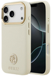 Панель Guess Grained Strass Logo MagSafe для iPhone 17 Pro Beige - зображення 1