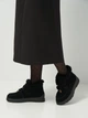 Женские зимние ботинки замшевые низкие Allshoes 190686 38 24.5 см Черные (ROZ6501054438) - изображение 2