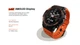 Смарт-часы Black Shark GS3 Sport Lava Black (BS-W2402) с двумя ремешками: оранжевый и черный - изображение 13