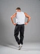 Спортивные штаны мужские на флисе теплые джоггеры трикотажные черные Teamv Jogger L - изображение 3
