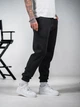 Мужские теплые спортивные штаны Teamv OVERSIZE 3 Черные S - изображение 4