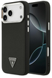 Панель Guess Grained Triangle Logo MagSafe для iPhone 17 Pro Black - зображення 1