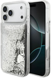 Панель Guess Liq. Glitter Charms для iPhone 17 Pro Max Silver - зображення 1