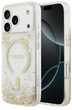 Панель Guess Resin Bottom Glitter MagSafeдля iPhone 17 Pro Max Gold - зображення 1