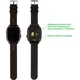 Детские водонепроницаемые смарт-часы AmiGo GO005 4G WIFI Thermometer (Black) [59321] - изображение 4