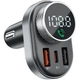 FM-трансмиттер Proove FM Launcher Sound Link 30W (PD+QC3.0) Type-C+USB Black (FMSL30110001) [138404] - изображение 1