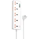 Сетевой фильтр Hoco AC14A White EU [99141] - изображение 1
