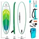Надувная SUP доска AERO Board 2.0 (305х15х80см) 10' Green Leaf [140349] - изображение 2