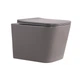 Унитаз подвесной Tern Ultra Quiet 490×365×325 мм, Stone Grey, с сиденьем Slim Duroplast / Soft-close / Quick Release QT17332303ASSG Qtap - изображение 1