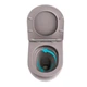 Унитаз подвесной Robin Ultra Quiet 490×365×325 мм, Stone Grey, с сиденьем Slim Duroplast / Soft-close / Quick Release QT13332381АSSG Qtap - изображение 6