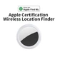 Смарт-брелок трекер локатор NTL-10B для Apple Локатор Find My (білий) - изображение 4