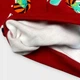 Кофта світшот Primark теплий на флісі різдвяний, новорічний з аплікацією Динозаври дитячий на хлопчика 92 см (1.5-2 роки) червоний - изображение 4