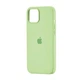 Чехол для iPhone 15 силиконовый Soft-touch Silicone Case Full Size (AA) Mint - изображение 1