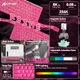 Механічна клавіатура ATTACK SHARK R82 HE Pink — магнітні перемикачі, 0.005 мм RT, RGB, 80 клавіш - зображення 6