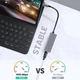 Адаптер type-C to Gigabit LAN Ethernet Adapter RJ45 1000mb/s для Samsung, Xiaomi, Lenovo та ін. Мережева карта metal - изображение 7