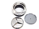 Ковпачок заглушка Mercedes-Benz на литі диски 65mm JOR #5736-37600 JOR5736 37600 6082-SG - зображення 1