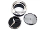 Ковпачок заглушка на литі диски Mercedes-Benz 65mm JOR #5736-37600 JOR5736 37600 6082-SG - зображення 1