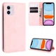 Чехол Taba Retro-Skin для Iphone 11 книжка с визитницей кожа PU розовый - изображение 1