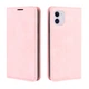 Чехол Taba Retro-Skin для Iphone 11 книжка с визитницей кожа PU розовый - изображение 6