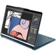 Ноутбук Lenovo Yoga Book 9 13IMU9 Intel® Core™ Ultra 7 155U до 4, 8 ГГц, 2 x 13, 3, 2, 8K, OLED, сенсорный экран, 16 ГБ DDR5, 1 ТБ SSD, Intel®, Windows 11 Home, Tidal Teal - изображение 9