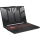 Ігровий ноутбук ASUS TUF A17 FA707NUG AMD Ryzen™ 7 7445HS 16 МБ кеш- пам’яті, до 4, 7 ГГц, 17, 3 FHD 144 Гц, 16 ГБ, 2 ТБ SSD, nVidia GeForce RTX 4050 6 ГБ, чорний/сірий - зображення 2