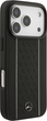 Панель Mercedes Leather Star Pattern Stripes MagSafe для iPhone 17 Pro Black (3666339508333) - зображення 4