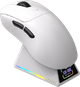 Мышь Ajazz AJ179 APEX Wireless/Bluetooth/USB White Charging Dock (AJM179-A-W) - изображение 1